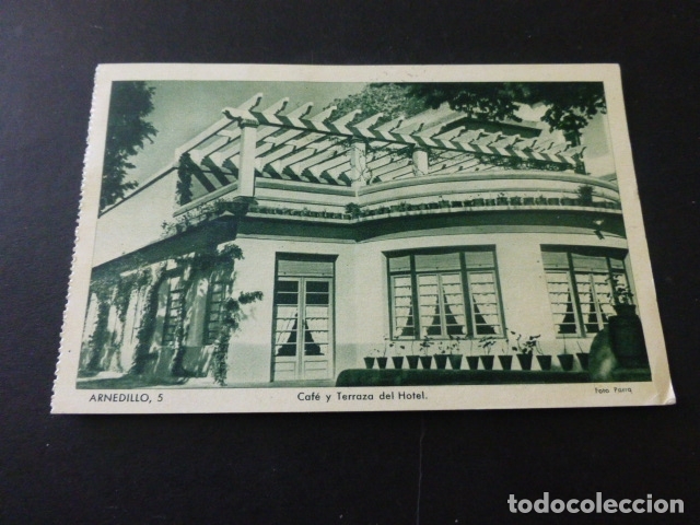 Postales: ARNEDILLO LA RIOJA CAFE Y TERRAZA DEL HOTEL - Foto 1