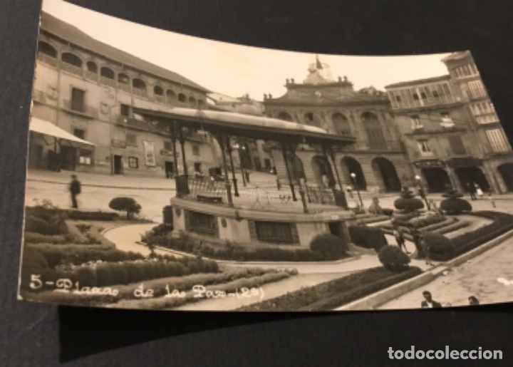 Postales: Antigua postal Haro logroño plaza de la paz fotográfica sin dividir - Foto 9 - 183227180