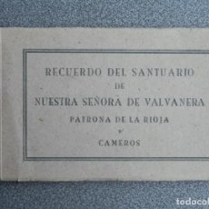 Postales: BLOC 24 POSTALES DEL SANTUARIO DE NUESTRA SEÑORA DE VALVANERA - LA RIOJA. Lote 224533980
