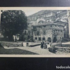 Postales: ORTIGOSA DE CAMEROS LA RIOJA VISTA DE LA PLAZA POSTAL PUBLICIDAD DIA DEL VINO 1932 AL DORSO