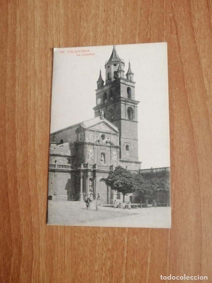 Postales: POSTAL CALAHORRA LA CATEDRAL SIN CIRCULAR - Foto 1