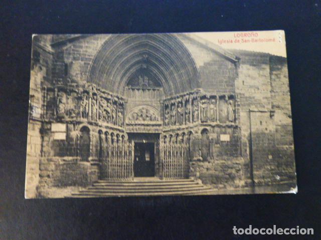 Postales: LOGRO&Ntilde;O LA RIOJA IGLESIA DE SAN BARTOLOME - Foto 1