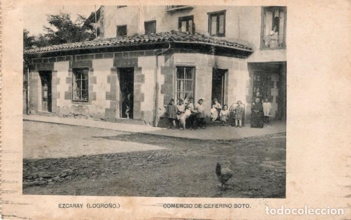 Postales: Ezcaray. Comercio de Ceferino Soto - Foto 1