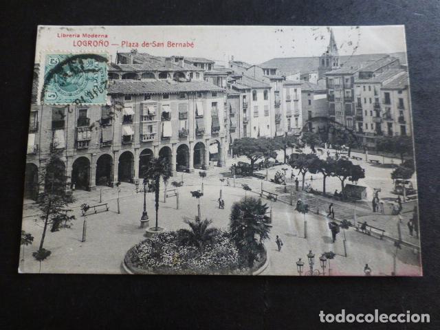 Postales: LOGRO&Ntilde;O PLAZA DE SAN BERNABE - Foto 1