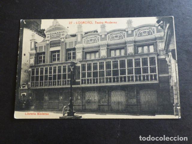 Postales: LOGRO&Ntilde;O TEATRO MODERNO - Foto 1
