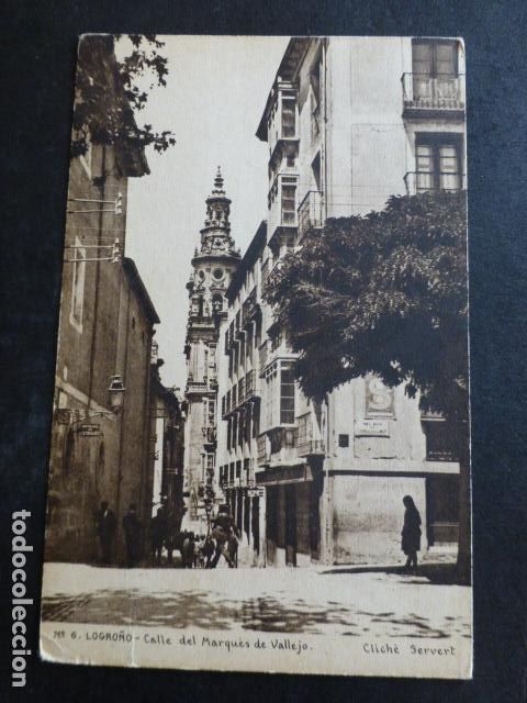Postales: LOGRO&Ntilde;O CALLE DEL MARQUES DE VALLEJO - Foto 1
