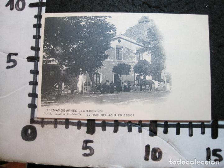 Postales: TERMAS DE ARNEDILLO-EDIFICIO DEL AGUA EN BEBIDA-POSTAL ANTIGUA-(95.484) - Foto 4