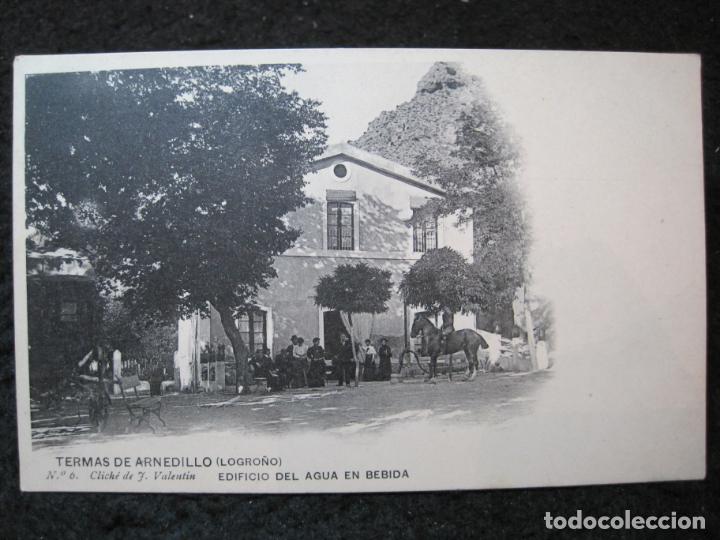Postales: TERMAS DE ARNEDILLO-EDIFICIO DEL AGUA EN BEBIDA-POSTAL ANTIGUA-(95.484) - Foto 1