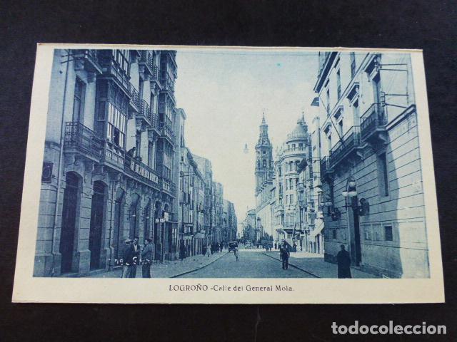Postales: LOGRO&Ntilde;O CALLE DEL GENERAL MOLA - Foto 1