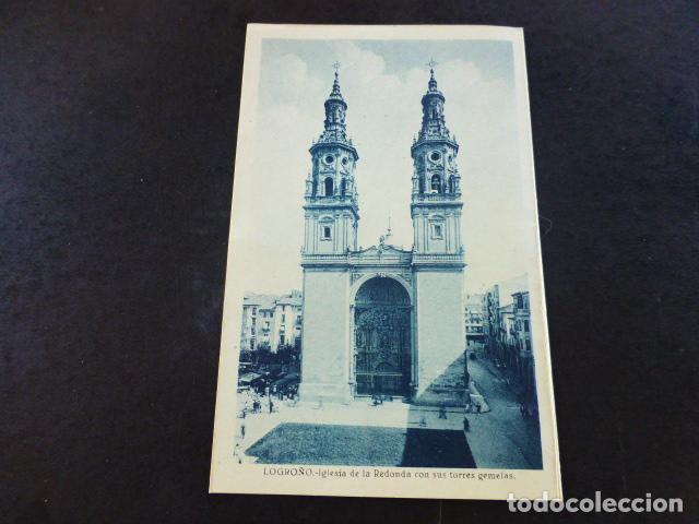 Postales: LOGRO&Ntilde;O IGLESIA DE LA REDONDA - Foto 1