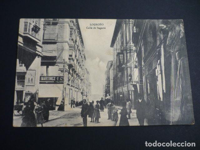 Postales: LOGRO&Ntilde;O CALLE DE SAGASTA - Foto 1