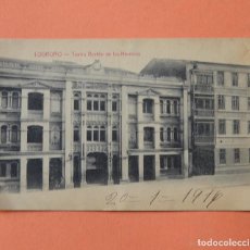 Postales: LOGROÑO - TEATRO BRETON DE LOS HERREROS - 1914. Lote 400056219