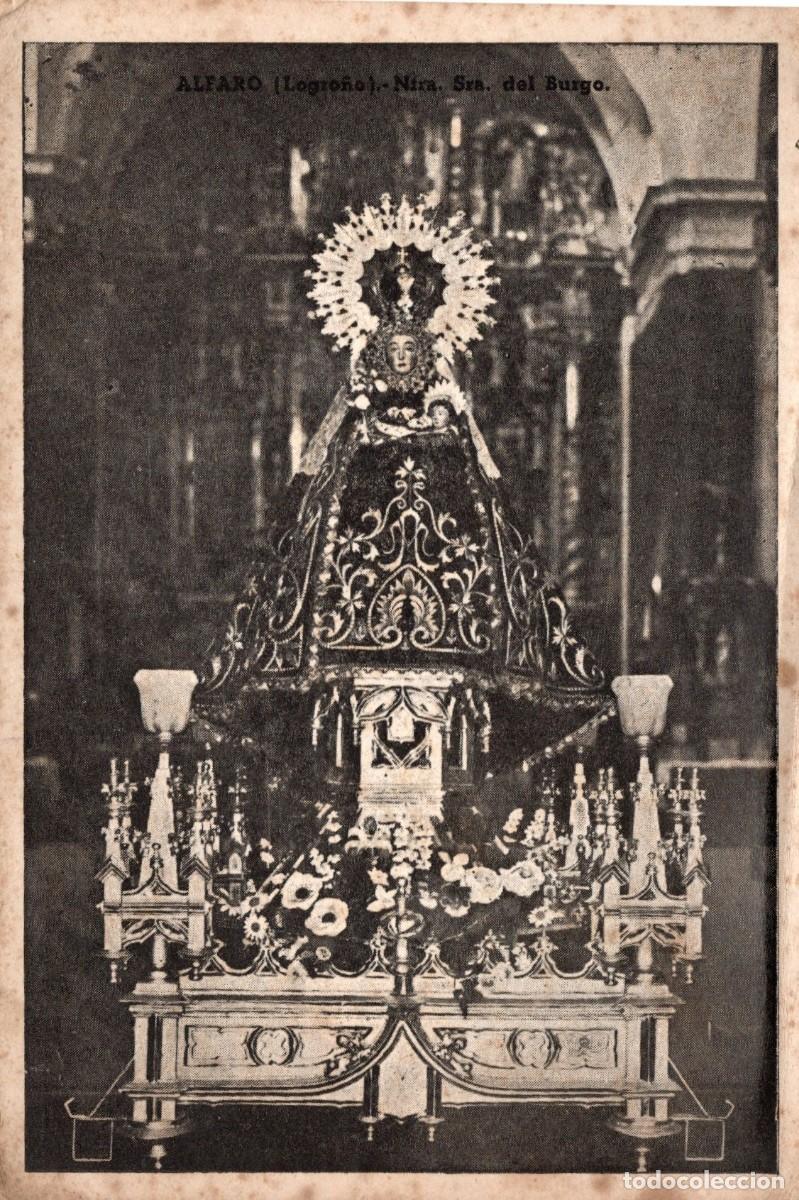Postales: ALFARO. NTRA SRA DEL BURGO - Foto 1