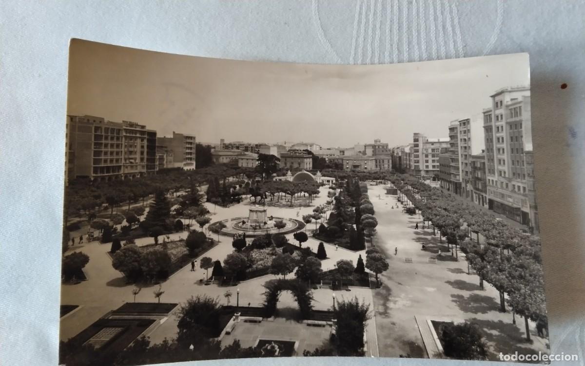 Postales: LOGRO&Ntilde;O , POSTAL ANTIGUA , BLANCO Y NEGRO - Foto 2