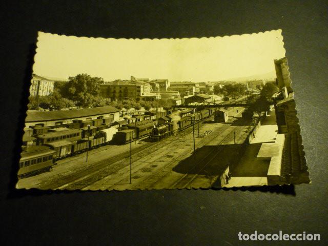 Postales: LOGRO&Ntilde;O LA RIOJA ESTACION DEL FERROCARRIL - Foto 1