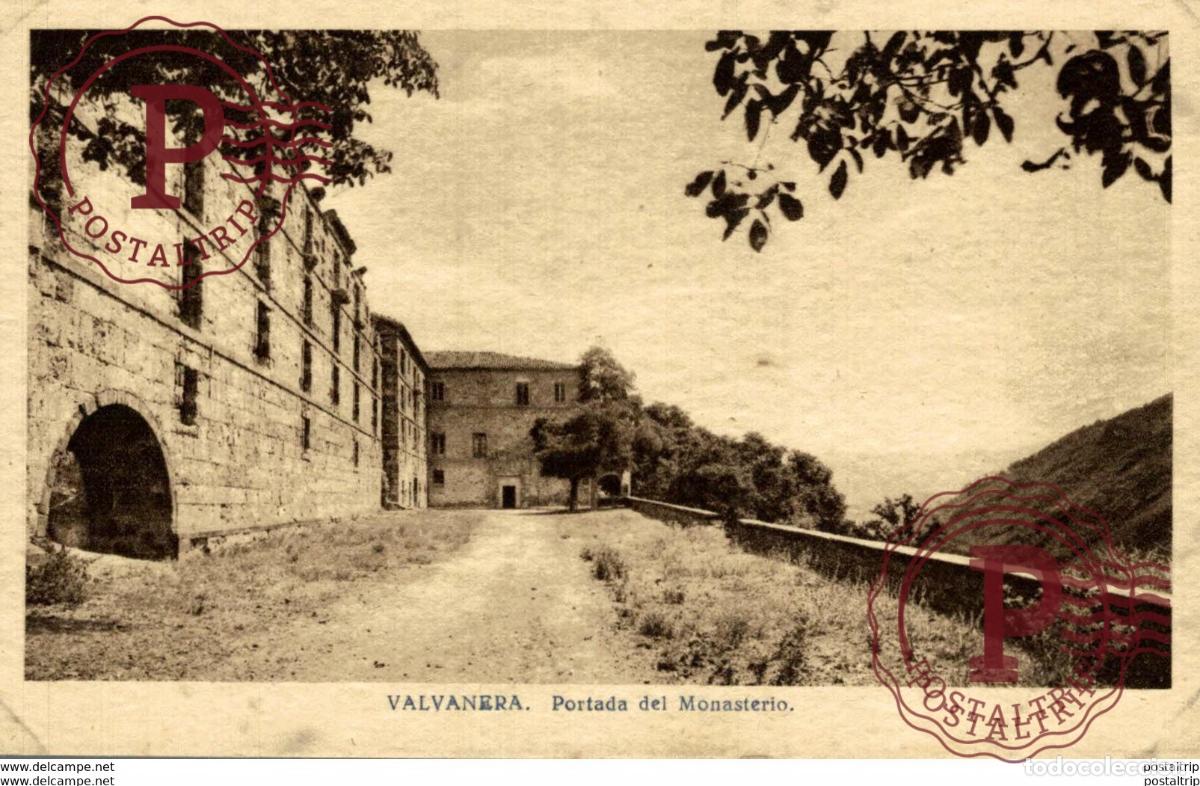 Postales: VALVANERA LA RIOJA - PORTADA DEL MONASTERIO - Foto 1