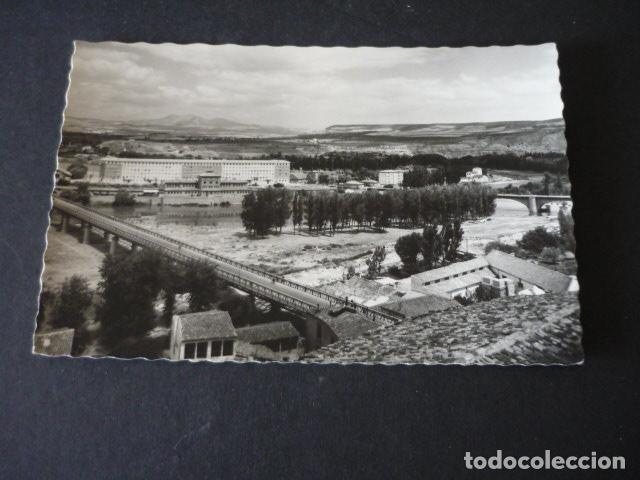 Postales: LOGRO&Ntilde;O PUENTE DE TRANSITO SOBRE EL EBRO - Foto 1