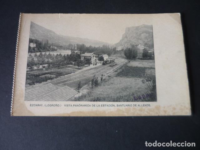 Cartoline: EZCARAY LA RIOJA VISTA PANORAMICA DE LA ESTACION SANTUARIO DE ALLENDE