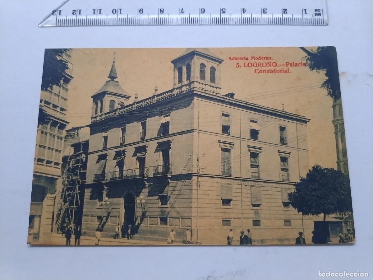 Postales: Logro&ntilde;o, postal antigua