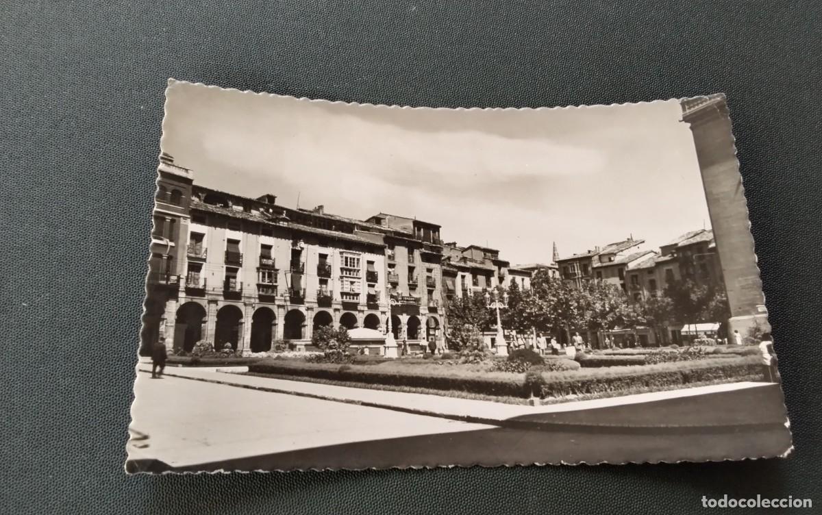 Postales: LOGRO&Ntilde;O , POSTAL ANTIGUA , BLANCO Y NEGRO