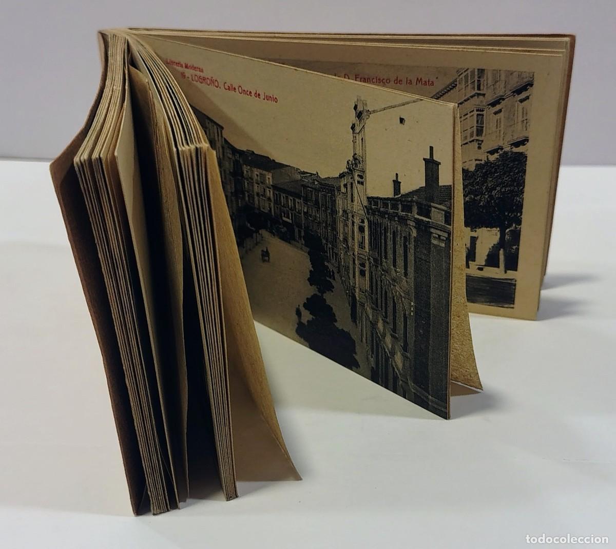 Postales: RECUERDO de LOGRO&Ntilde;O: ALBUM 28 POSTALES (LIBRERIA MODERNA). Fotograf&iacute;a Thomas (Barcelona). P375