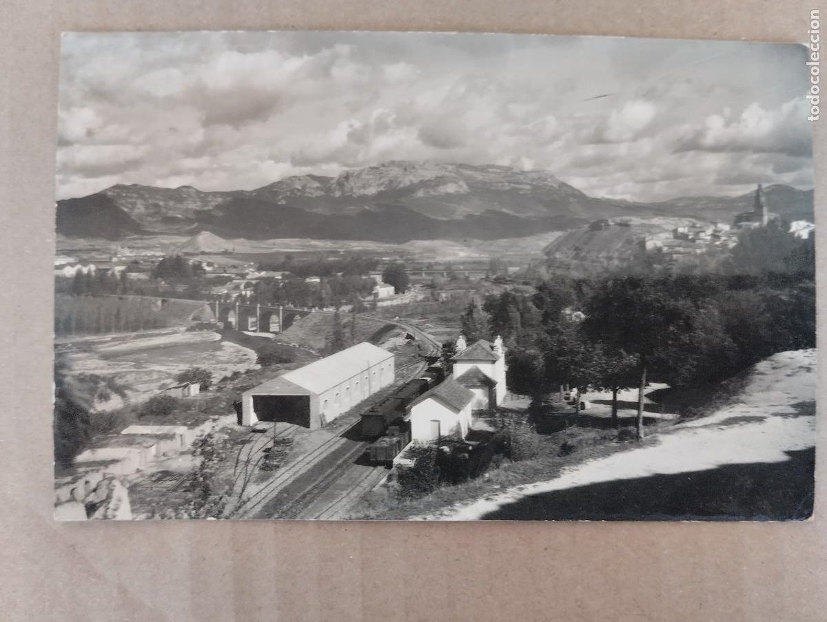 Postkarten: FOTOGRAFICA HARO LA RIOJA. FERROCARRIL HARO A EZCARAY. EL BOBADILLA.
