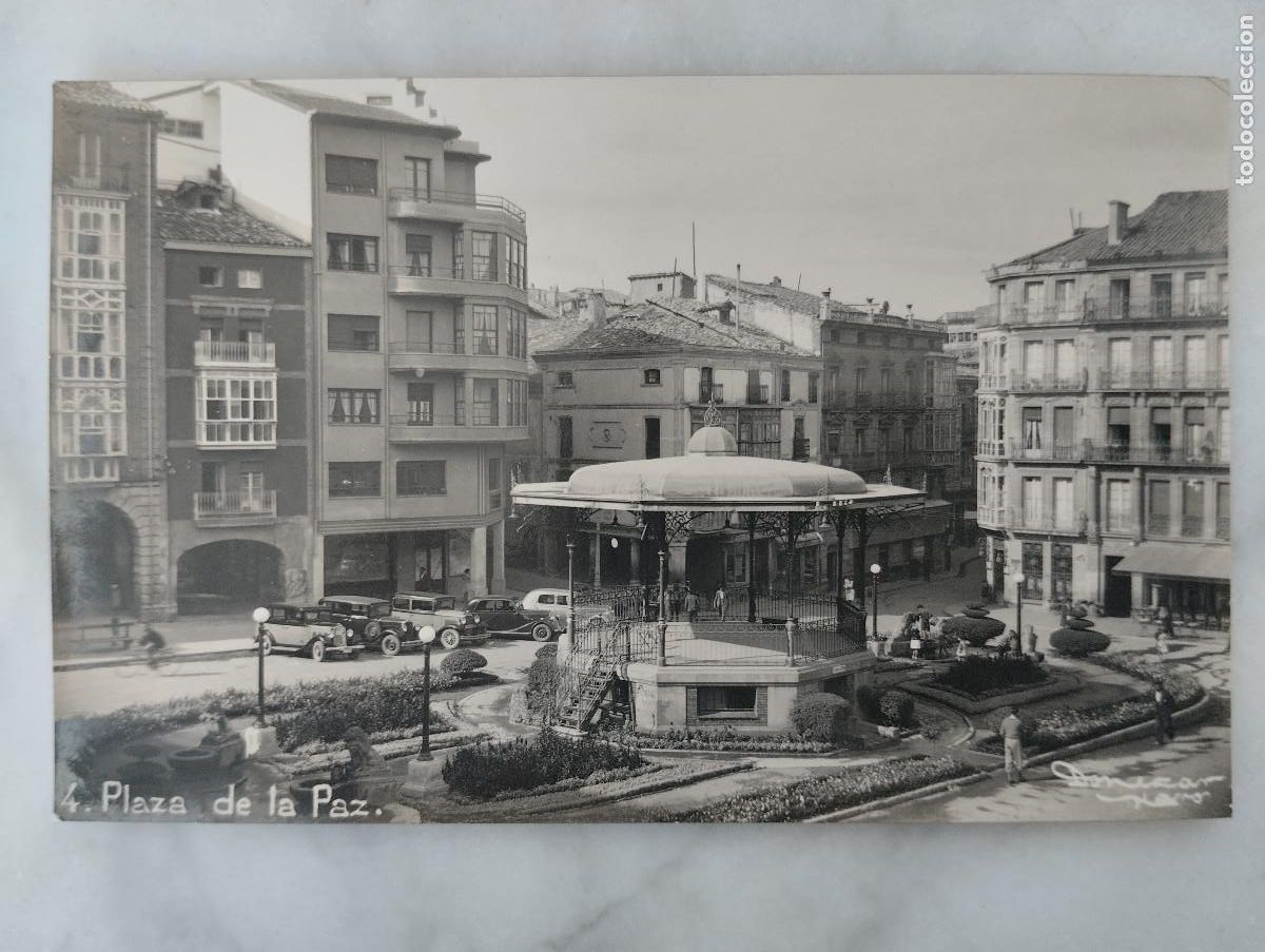 Cartes Postales: LA RIOJA HARO PLAZA DE LA PAZ POSTAL FOTOGR&Aacute;FICA