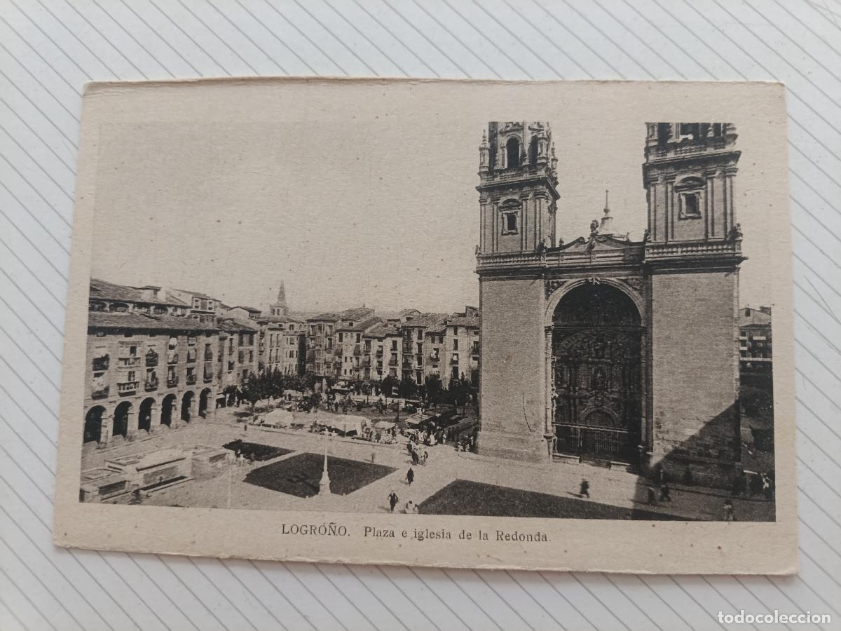 Postales: Logro&ntilde;o. Postal antigua