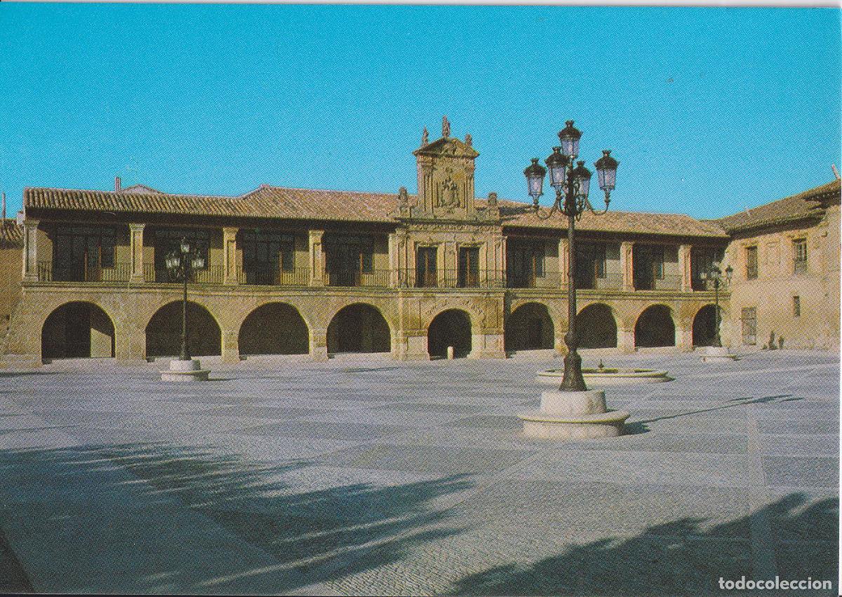 Postales: SANTO DOMINGO DE LA CALZADA (LA RIOJA) AYUNTAMIENTO Y PLAZA DE ESPA&Ntilde;A - S/C