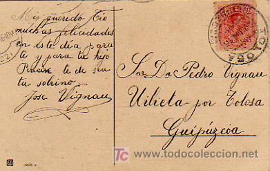 Postales: FERROCARRILES. CON RELIEVE Y DORADOS. C. 1910 - Foto 2