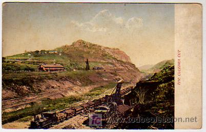 Postales: THE CULEBRA CUT. FERROCARRILES. - Foto 1