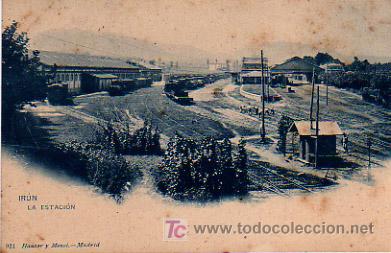 Postales: IR&Uacute;N. LA ESTACI&Oacute;N. HAUSER Y MENET - 921. - Foto 1