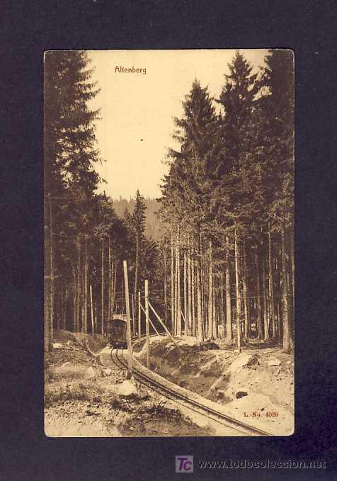 Postales: Postal de TRENES: Altenberg - Foto 1