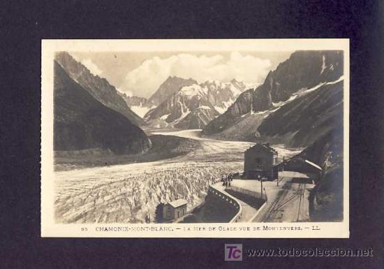 Postales: Postal de TRENES: Chamonix - Foto 1