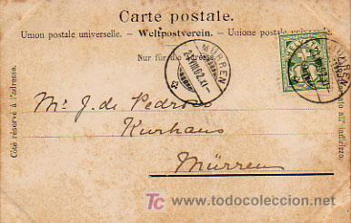 Postales: FERROCARRILES. FRANCIA. M&Uuml;RRENBAHN. - Foto 2