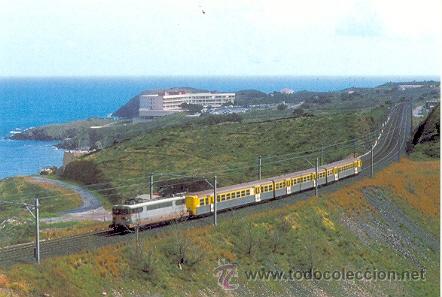 Postales: 7f-1017. Tren reversible. Cerbera - Foto 1
