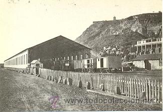 Postales: 7f-1155. Postal Antigua reserva de material a lestaci&oacute; de Morrot (Barcelona) - Foto 1