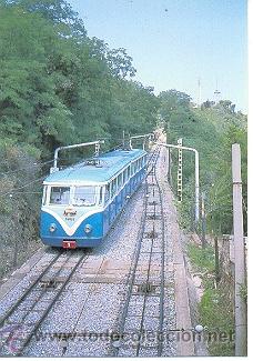 Postales: 7f-1291. Funicular Tibidabo. - Foto 1