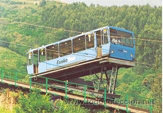 Postales: 7f-42. Funicular de la Reineta en Trapagar&aacute;n - Foto 1