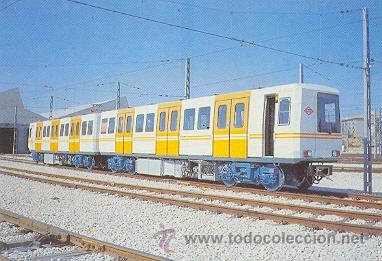 Postales: 7f-1709. Metropolitano de Madrid. - Foto 1