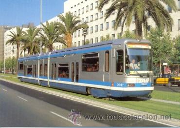 Postales: 7f-1813. El Tramvia de la Diagonal - Foto 1