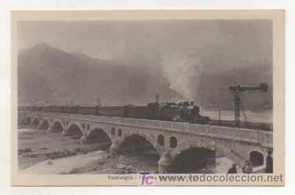 Postales: VENTIMIGLIA. FERROVIA VENTIMIGLIA PARIGI. - Foto 1