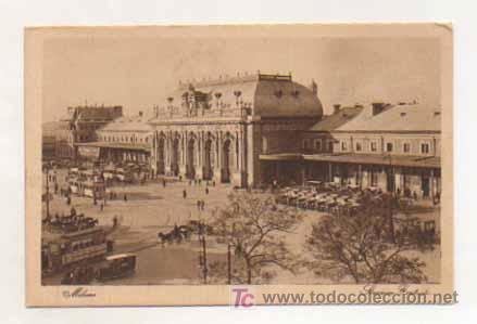 Postales: MILANO. ESTACION CENTRAL. ITALIA. - Foto 1