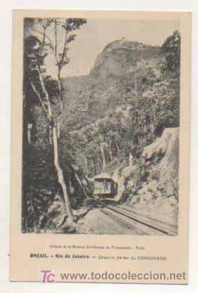 Postales: BRASIL. RIO DE JANEIRO. FERROCARRIL DE CORCOVADO. - Foto 1