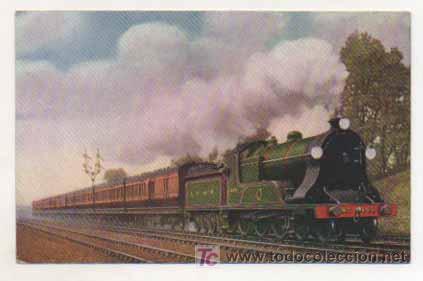 Postales: FERROCARRIL BOURNEMOUTH EXPRESS. - Foto 1