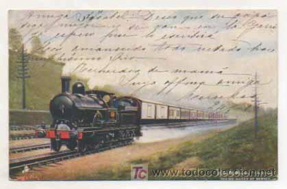 Postales: FERROCARRIL. WILD IRISHMAN. - Foto 1