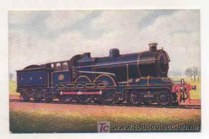 Postales: FERROCARRIL. GREAT EASTERN RAILWAY, 4-6-0 EXPRESS ENGINE 1500. - Foto 1