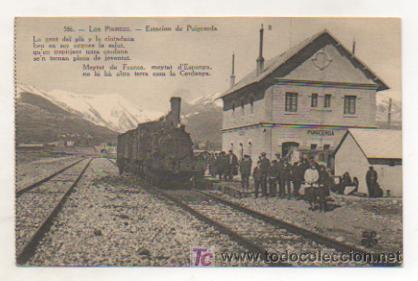 Postales: PUIGCERD&Agrave;. ESTACI&Oacute;N DE PUIGCERD&Agrave;. - Foto 1