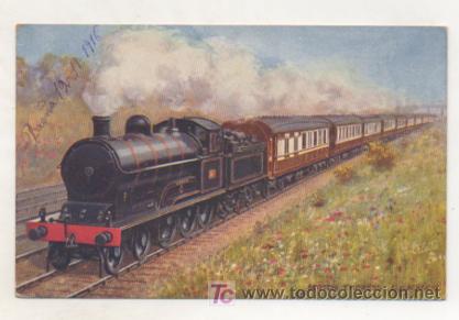 Postales: SCOTCH EXPRESS. FERROCARRILES. - Foto 1