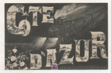 Postales: COTE DAZUR. FERROCARRIL. FERROCARRILES. FRANCIA. - Foto 1